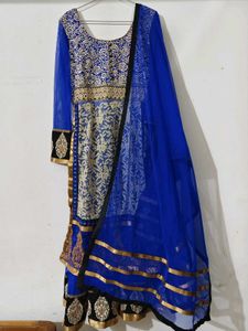 Navy Blue Frock Suit
