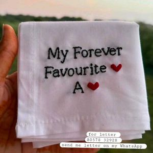 customised handkerchief 🎀
