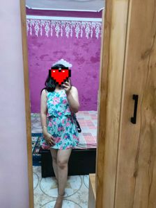 Summer Floral Print Dress