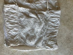 White Ruched Cami Top