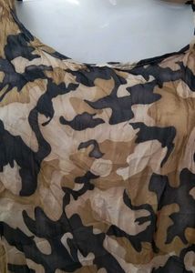 Abstract Print Dress