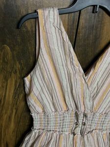 Striped Sleeveless Dress