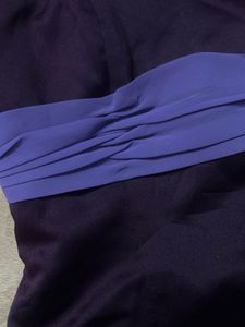 Purple Linen Dress