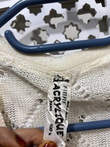 🎀Imported Elegant Cream Knit Cardigan B