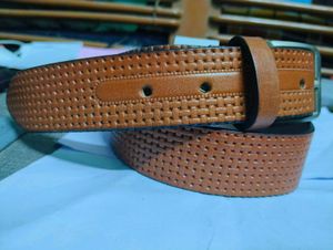Genuine leather belt