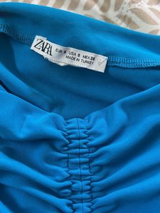 Zara Blue Bodycon Dress