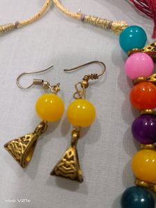 Necklace Set With Earrings