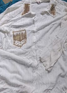 White Embroidered Salwar Kameez Set