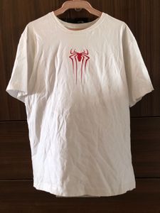 Spiderman Backprint Oversized Round Neck Tshirt