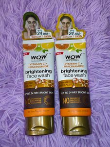 WOW Brightening Facewash Combo
