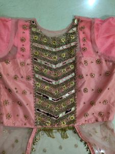 Heavy Net Traditional Indo Western Dress