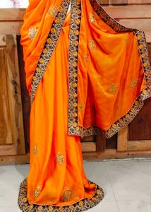 Beautiful Saree With Blouse ❤️