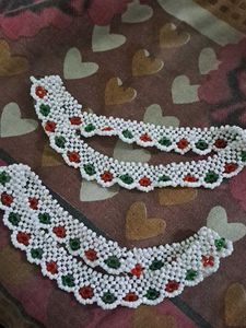 White Moti Payal