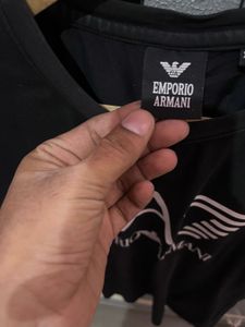 Black Tshirt EA7 T-Shirt