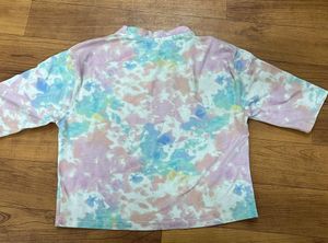 Cute Multicolored Crop Top