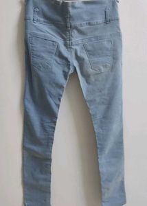 Light Blue High-Waisted Jeans