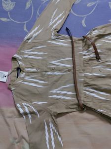 Smart Long Dress With Belt