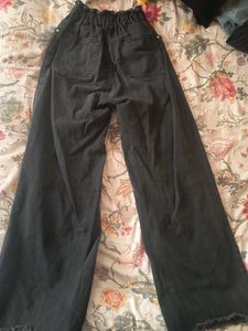 Ripped Wide Leg Jeans