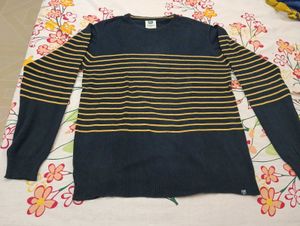 Striped Teamspirit Sweatshirt