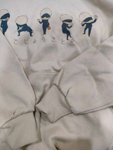 Cute Anime Print Hoodie