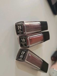 SUGAR Matte Liquid Lipstick [Set Of 3]