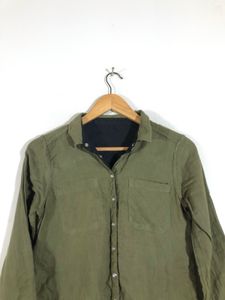 Black&amp;Green Reversible Shirt