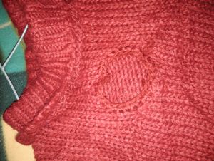 I Am Seeling My Own Worm And Cute Wool Top