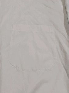Men&#39;s White Long Sleeve Cotton Formal Shirt