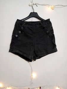 Shorts Charcoal Black Colour