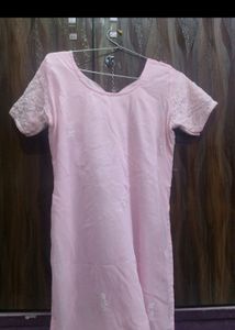 Pink Lucknowi Kurta 💕