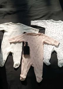 Baby Girl Sleepsuits Cotton (3)