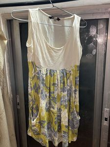 Floral Print Sleeveless Dress