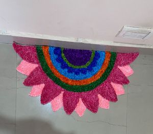 Handmade Washable Rangoli Mat