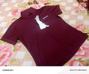Herbalife Burgundy Polo Shirt