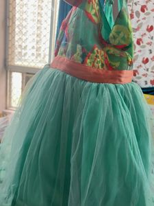 Mint Green Tulle Party Dress