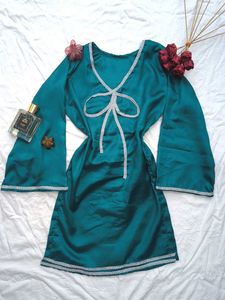 Festive Corset Kurta &amp; Garara Set