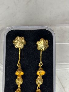 Gold-Tone Dangle Earrings