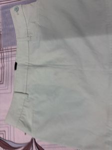 Mint Green Pleated Skirt