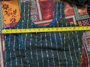 Blue Party Lehenga