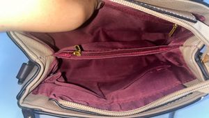 Chic Taupe Satchel