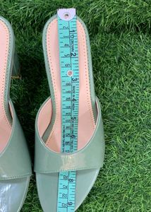 New Sage Green Heels