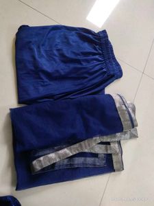 Elegant Blue Ethnic Gown - XL