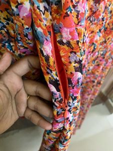 Floral Print Midi Dress