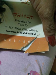 The Story Of My Life - Helen Keller - For Class X