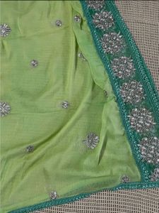 Green Embroidered Salwar Kameez Suit
