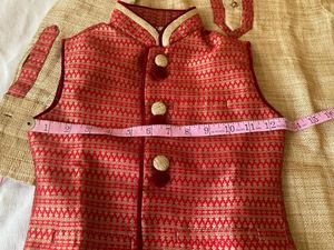 Manyavar Boys Ethnic 3piece Kurta Set