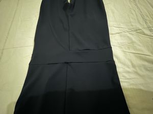 Navy Sleeveless Jumpsuit