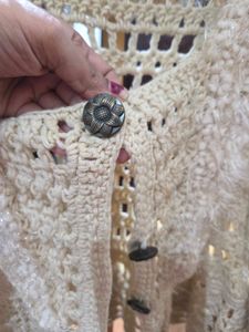 Crochet Knit Cardigan