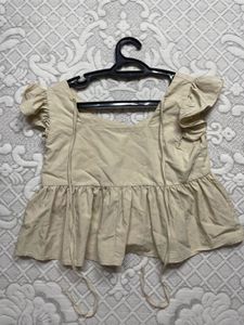 Ruffle Detail Top