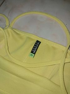 Yellow Bodycon Dress